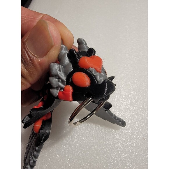 Tiny heart dragon multicolorr - Picture 6 of 6